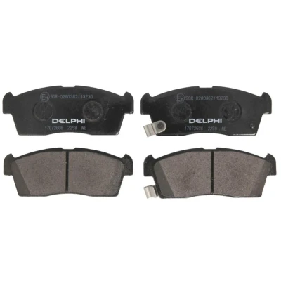 Image de DELPHI LP2258 Jeu de plaquettes frein avec indicateur d&#039;usure sans tôle anti bruit accessoires BMW: 4 Coupe