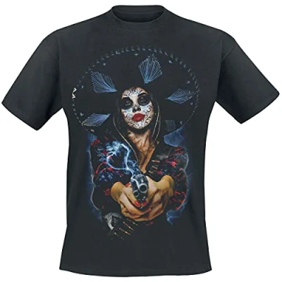 Image de Générique The Offspring Bad Times Homme T Shirt Manches Courtes Noir XL 100% Coton Regular/Coupe Standard