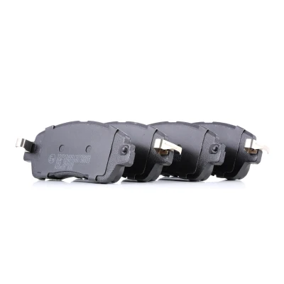 Image de RIDEX 402B1137 Jeu de plaquettes frein Essieu avant avec indicateur d&#039;usure MAZDA: 2 3/5 portes, Berline