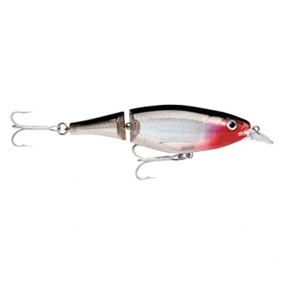 Image de Rapala Leurre de Pêche X Rap Jointed Shad Matériel pour Eau Douce avec Corps Articulé Profondeur Nage 1.2 2.4m 13cm / 46g Fabriqué en Estonie Silver
