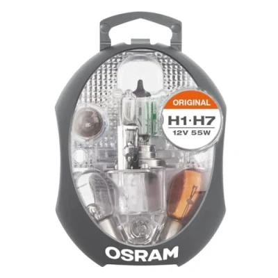 Image de OSRAM CLK H1/H7 Lampe de Rechange Original Halogènes 12 V, jaune