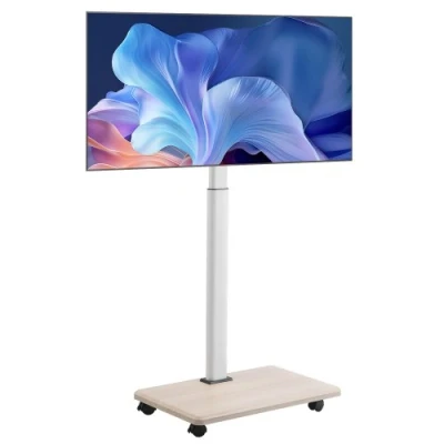 Image de Support TV à Roulettes VEVOR pour Écrans de 812,8 1778 mm Chariot Mobile Rotation Gauche droite 25