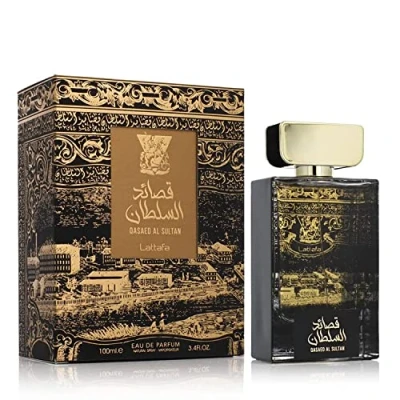Image de Lattafa Qasaed Al Sultan for Unisex Eau de Parfum Spray, 3.4 Ounce