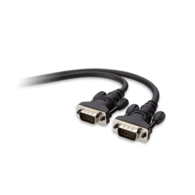 Image de Belkin F2N028BT3M câble VGA 4,57 m HDDB15 (D Sub) Beige, Noir Neuf