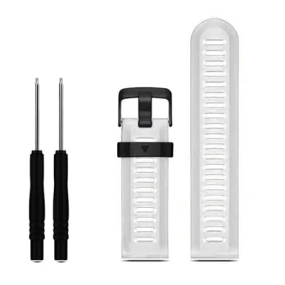 Image de INF Bracelet pour Garmin Fenix 3 HR/6X GPS/5X Saphir/Descent MK1 Blanc