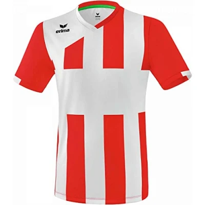 Image de Erima Maillot Siena 3.0 Mixte Adulte, Rouge/Blanc, FR : L (Taille Fabricant L)