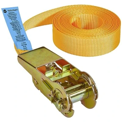 Image de TOOLCRAFT TO 6802773 Sangle de Serrage Simple Force Traction LC : arrimage plaquant (Simple/Direct)=250 daN (L x l)
