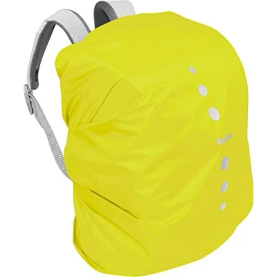 Image de Playshoes Housse De Pluie Pour Sac À Dos Chaussons Mixte Enfant, Jaune Fluo, 26/27 EU