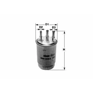 Image de CLEAN FILTER DN1953 Filtre à Carburant Cartouche filtrante FORD: Focus Mk1 3/5 portes, MONDEO 3, Transit Connect Van, SSANGYONG: Rexton / 2