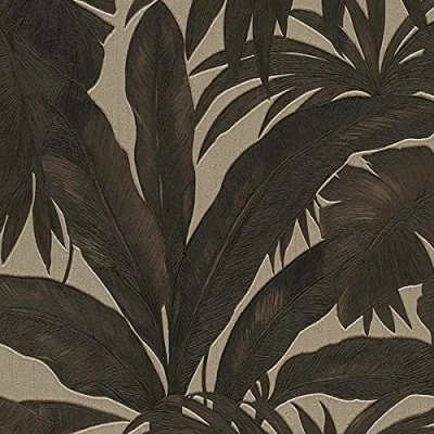 Image de Papier peint Versace Jungle Giungla intissé 10.05 m x 0.70 Brun Noir Made in Germany 962401 96240 1