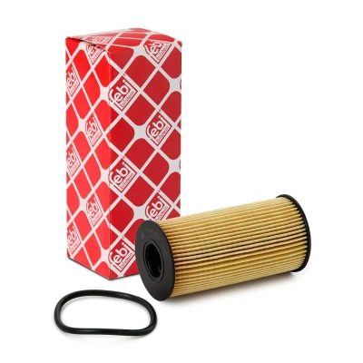 Image de FEBI BILSTEIN 171346 Filtre à huile avec bague d&#039;étanchéité Cartouche filtrante RENAULT: Trafic 3 Bus, Espace 5, Megane 4, DACIA: Dokker Break
