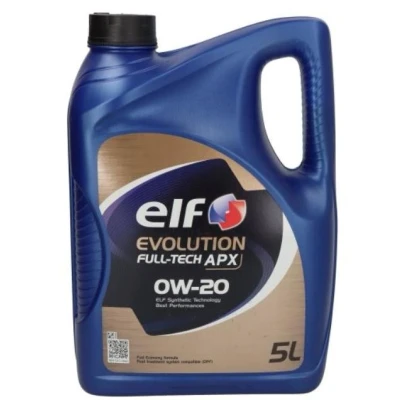Image de Elf Evolution Full Tech APX 0W 20 5I Huile moteur 2214238 ALFA ROMEO: Giulia Berline, Giulietta 5 portes, Stelvio, TOYOTA: Prius Plus, Auris portes
