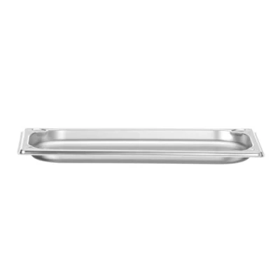Image de HENDI Bac Gastronorme, GN 1/3, résistance thermique 40 C à 300 C, utilisable dans des fours convection, réfrigérateurs, bain maries, chafing dishes, 0.8L, 325x176x(H)20mm, inox