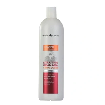 Image de Thader Th Pharma Shampooing Anti Pollution Extrait de Grenade/Baies Goji 1000 ml