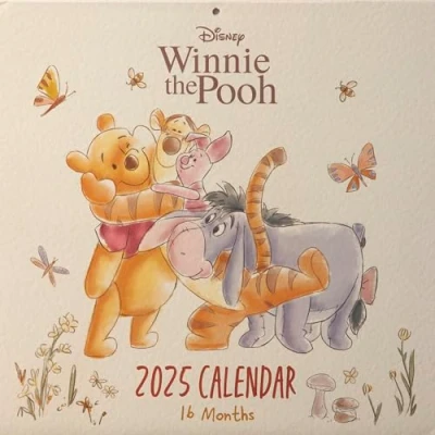 Image de Winnie the Pooh (Crafting New Beginnings) 2025 Square Calendar