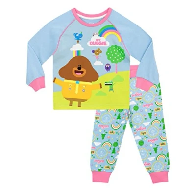 Image de Hé, Oua Ensemble De Pyjamas Hey Duggee Fille, Multicolore, 5 6 ans