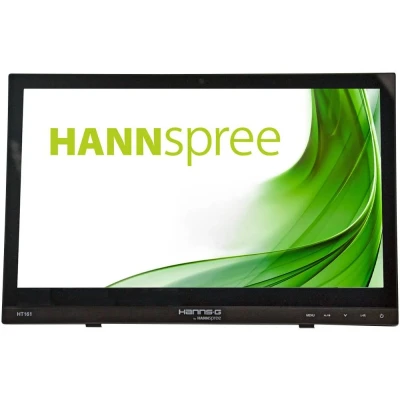 Image de Hannspree HT161HNB Moniteur à écran Tactile 39,6 cm (15.6&quot;) 1366 x 768 Pixels Plusieurs Pressions Dessus de Table Noir
