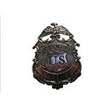Image de Denix uS Deputy Marshal étoile de shérif nickelf. Aigle Cowboy
