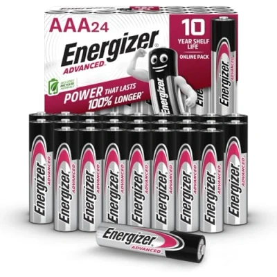 Image de Energizer Piles Alcalines AAA 1,5V, Pack de 24 Premium Longue Durée, Technologie Avancée, Haute Performance, Fiables pour Télécommandes, Jouets, Appareils Électroniques, Durabilité Maximale