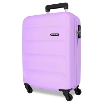 Image de ROLL ROAD Flex Cabin Suitcase, One Size, Violet, Valise de Cabine
