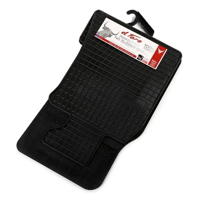 Image de FROGUM 546382 Ensemble de tapis sol Caoutchouc avant et arrière 4 noir Sur mesure MINI: 3/5 portes, Clubman, Cabriolet