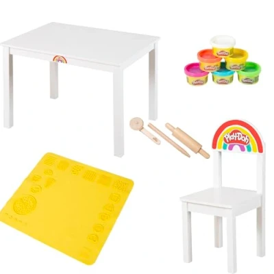 Image de roba x Play Doh Ensemble Table et Chaise Créatifs, 450016PD1ZU