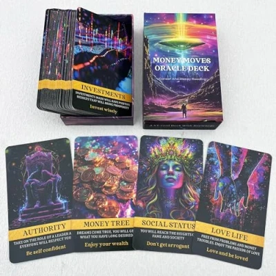 Image de cartes Oracle d&#039;argent et de carrière, d&#039;argent, vous aide à guider prendre des décisions conscientes au fur mesure que progressez dans votre