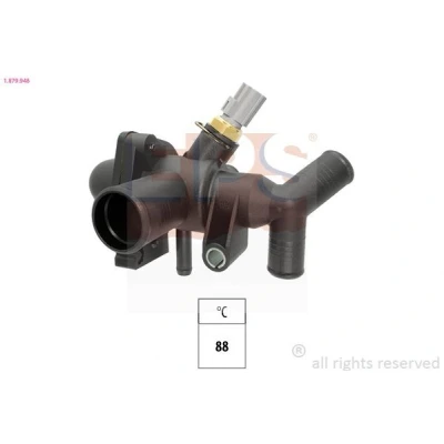 Image de EPS 1.879.948 Thermostat d&#039;eau 88 avec joint d&#039;étanchéite FORD: Transit V363 Van