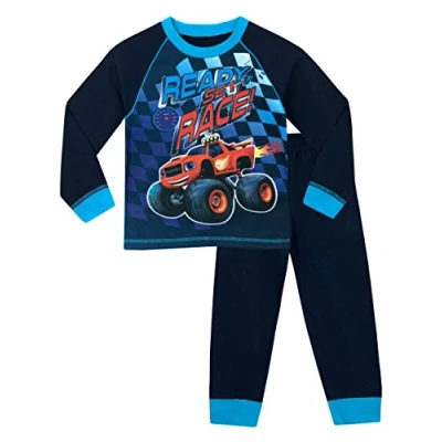 Image de Blaze est le Monster Machines Ensemble De Pyjamas &amp; the Garçon Multicolore Taille 7 8 Ans