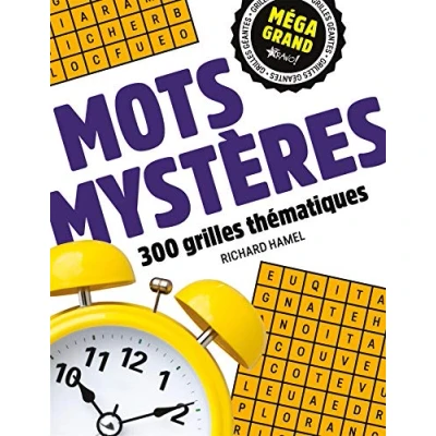 Image de Mots mystères Méga grand: 300 grilles thématiques