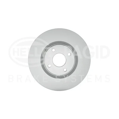 Image de HELLA 8DD 355 132 721 Disque de frein 300 25 04/04 108 ventilé l&#039;intérieur revêtu sans boulon fix roue, moyeu roue