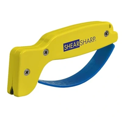 Image de AccuSharp ShearSharp AS15896 Aiguiseur de ciseaux cuisine Jaune/bleu