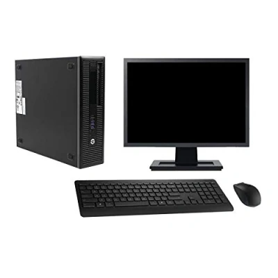 Image de PC HP EliteDesk 800 G2 SFF Ecran 22&quot; i5 6500 RAM 8Go Disque 1To Windows 10 Wifi