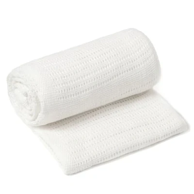 Image de Clair de Lune Pram &amp; Travel Extra Doux Coton Couverture Cellulaire (Blanc)