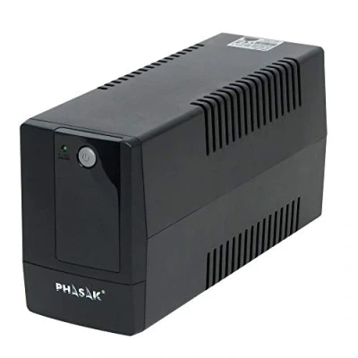 Image de Onduleur Akyga Phasak AK UP1 600 AC 162 290 V 360 Watt VA 7 Ah 2 connecteurs de sortie noir