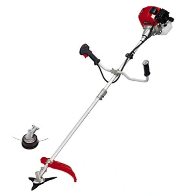 Image de Einhell Débroussailleuse thermique GC BC 52 I AS (moteur 2 temps, Réservoir carburant 900 ml, Longueur du fil 4 m, Easy start system, Harnais confortable, livré avec lame 3 dents et bobine bouble fil)