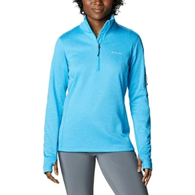Image de Columbia Veste Polaire femme Demi zippée, Park View Half Zip Grid