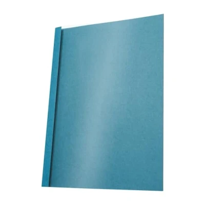 Image de Pavo Pack de 25 Couvertures reliure thermique standard 4 mm Bleu