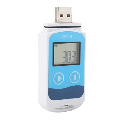 Image de FTVOGUE Enregistreur de données température USB Thermomètre numérique laboratoire 30 +70C