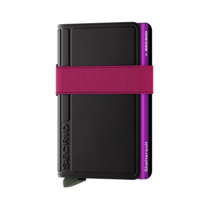 Image de Secrid Bandwallet TPU Sheltersuit Black Fuchsia Gravure gratuite