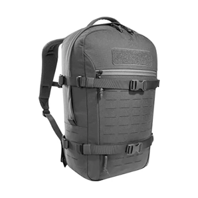 Image de Tasmanian Tiger TT Modular Daypack XL Sac à dos de jour, léger, compatible Molle, avec préparation pour système d&#039;hydratation, volume 23 l, Gris titane, Rucksack