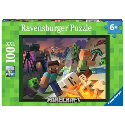 Image de Puzzle 100 P Xxl Monstres De Minecraft