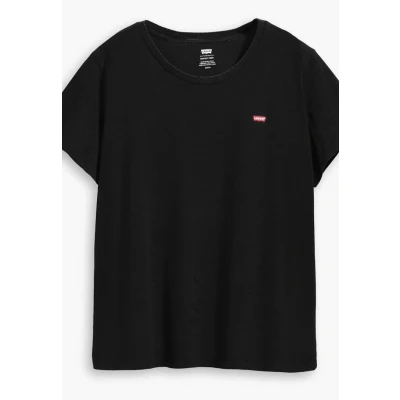 Image de Levi&#039;s Plus THE Perfect TEE Tshirt basique, Femme, Taille: 54/56, Mineral black