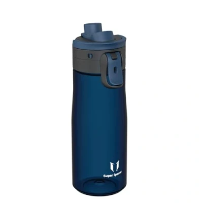Image de Super Sparrow Gourde Sport Bouteille d&#039;eau TapSwig à Grande Ouverture et Débit Rapide 750ml sans BPA Léger Durable