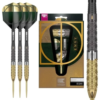 Image de Target Darts Cult Envy 02 24G 90% Tungstène Swiss Point Pointe en Acier Jeu de fléchettes