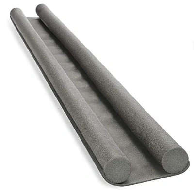 Image de com four® Coupe Vent pour la Porte Joint Bas de à Double Protection Contre Les Courants d&#039;air et Le Bruit 86 cm