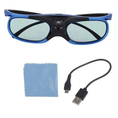 Image de Lunettes 3D universelles à obturateur actif DLP Link Projecteur Objectif HD