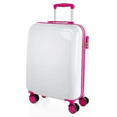 Image de ITACA Set Valise Rigide, Lot de Valises Soute Avion 4 roulettes Sets Bagages, à Roulette en Soldes pour Voyages. Valise: Ensemble Voyages élégants 702660B, Blanc Fuchsia