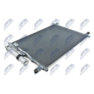 Image de NTY CCS DW 010 Condenseur De Clim avec déshydrateur Aluminium 582 CHEVROLET: Aveo / Kalos 3/5 portes