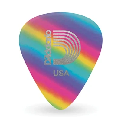 Image de Planet Waves Lot de 10 médiators médium en celluloïd Multicolore